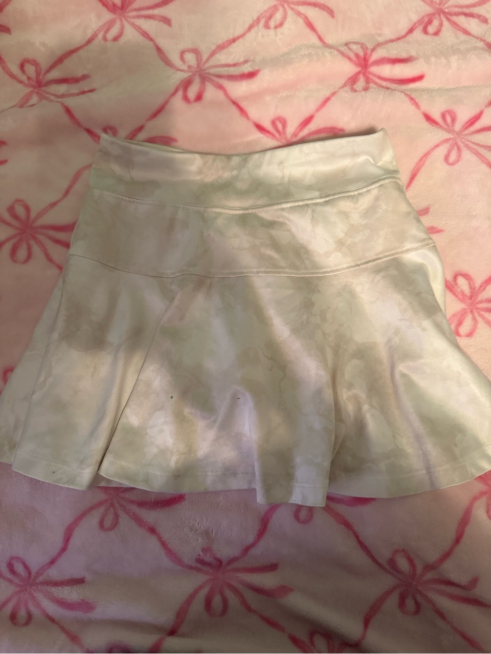 Old Navy Cream Flared Skater Skirt